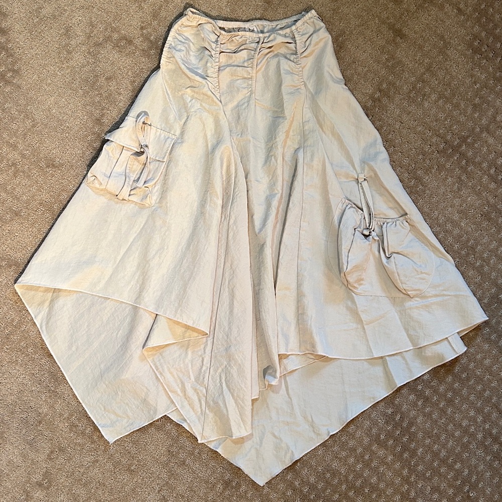 Chic vintage Surrealist Asymmetrical Skirt